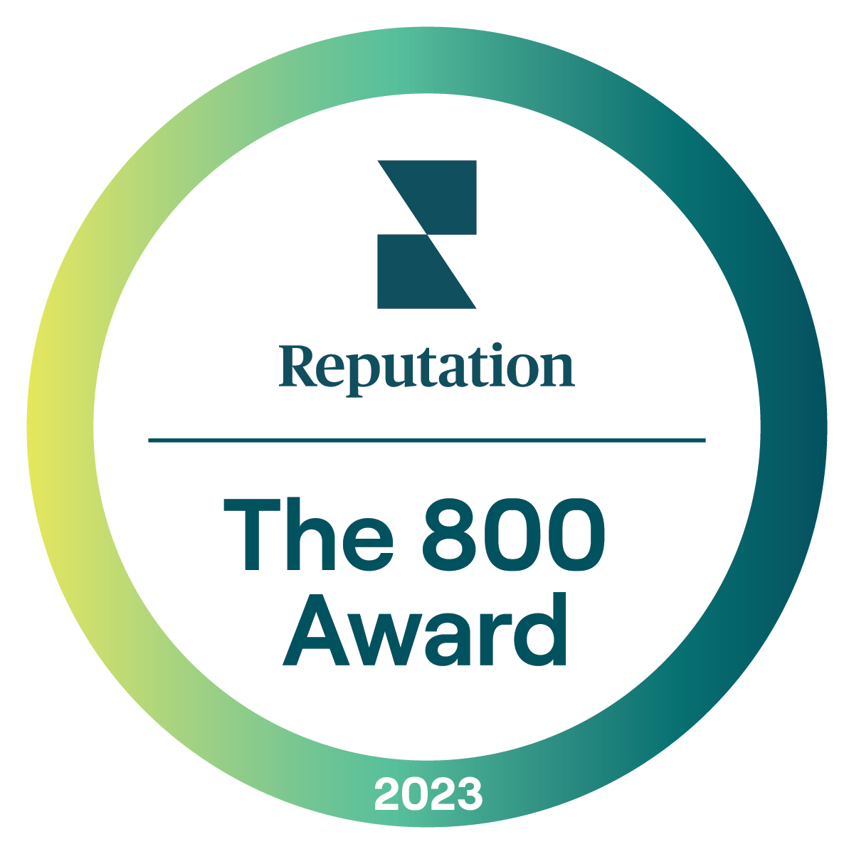 800 Award Reputation 